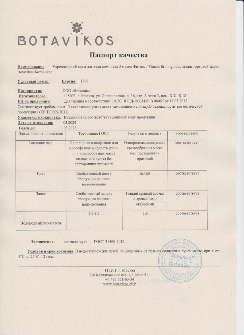 Паспорт №032024